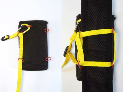 Mobilephone Case Backpack Assembly