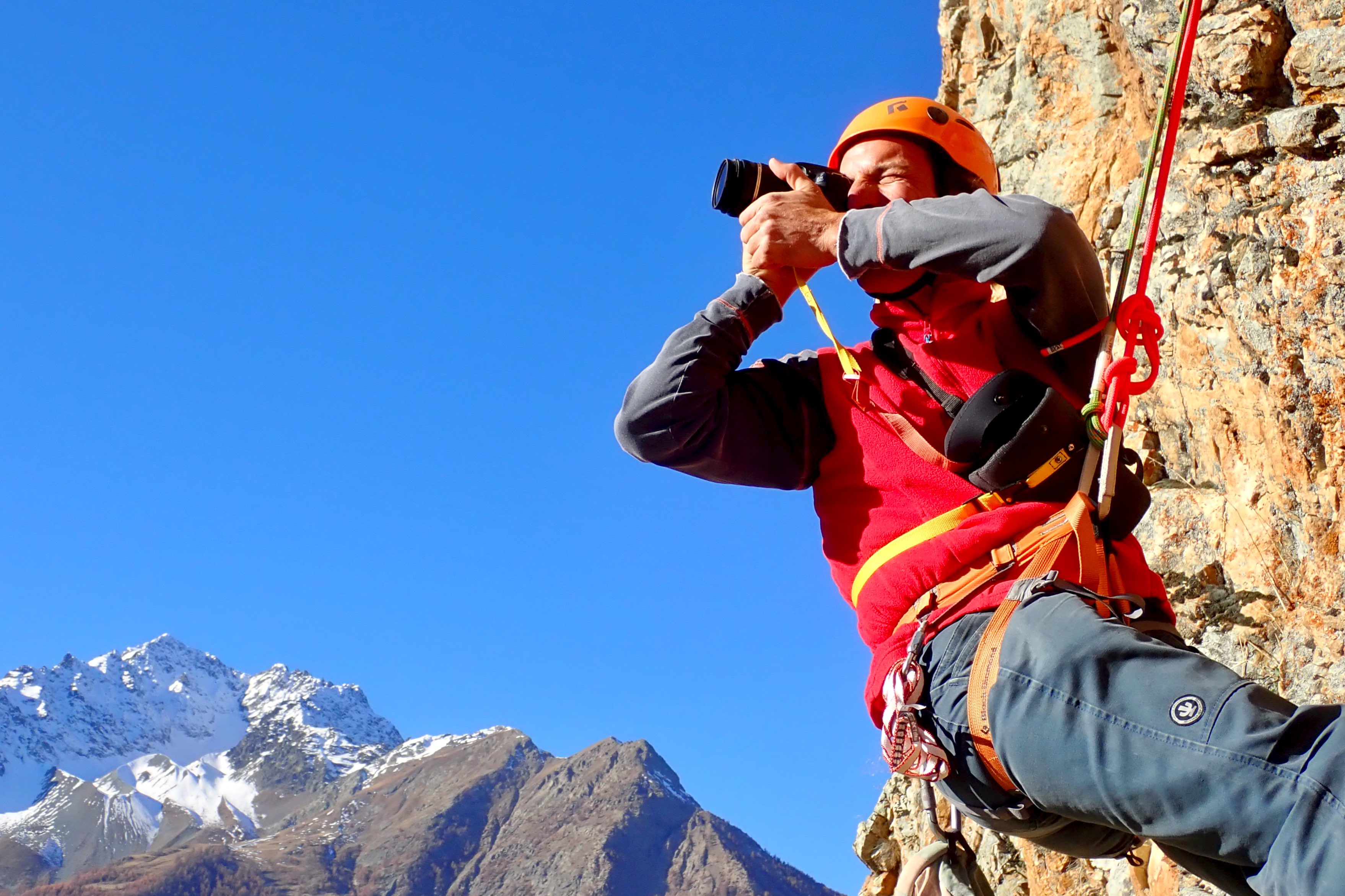 Custom Camera Case Climbing